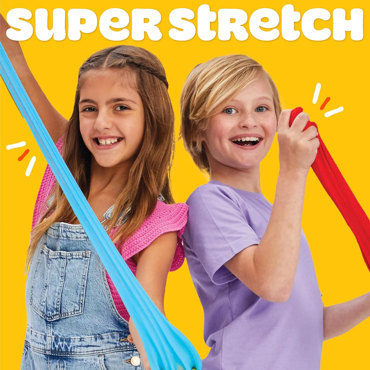 Play-Doh Super Stretch Slime for Kids, 12-Pack Variety, Popular Toys, Gifts and Party Favors