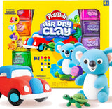 Play-Doh Air Dry Clay Case, Scented Variety Pack, 13 Air-Dry Clays, Fun Molds, Wiggly Eyes, and Sculpting Tool, Arts and Crafts Supplies, Modeling Clay, Fun Kids Activities, Pottery
