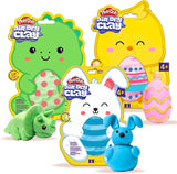 Play-Doh Scented Air Dry Clay, 3-Pack Spring Bundle, Includes 1 Green Watermelon, 1 Blue Cotton Candy, 1 Pink Bubblegum