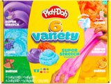 Play-Doh Super Stretch Slime for Kids, 12-Pack Variety, Popular Toys, Gifts and Party Favors