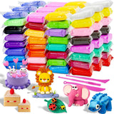 MuseLuxe Air Dry Clay - 64 Pack Modeling Clay Kit