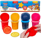 Spongebob Squarepants™ Dough 4-Pack, Sensory Dough in Resealable Storage Containers with Character Impression Molded Lids, Spongebob Toys, Kids Party Favors